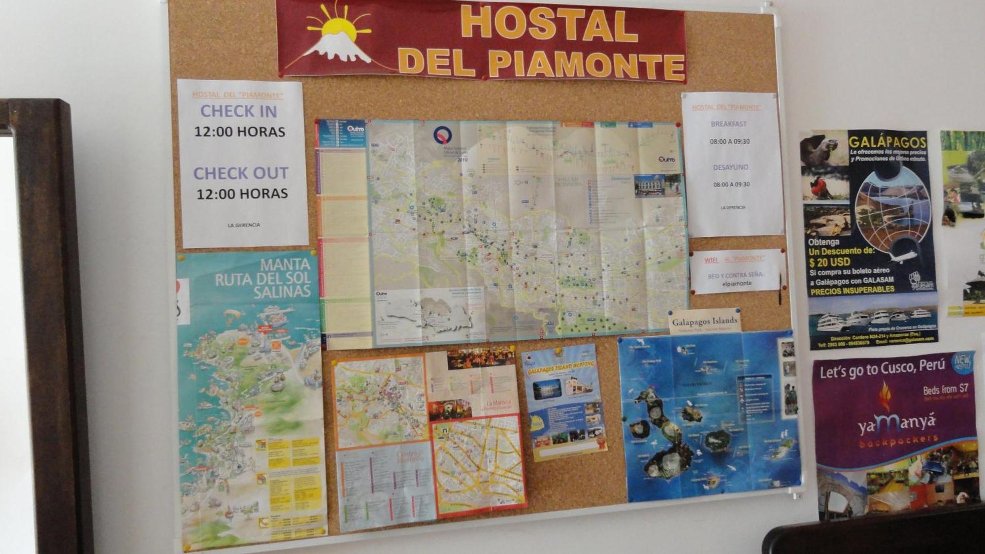 Hostal Del Piamonte Quito Zewnętrze zdjęcie